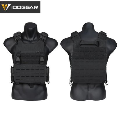 Gilet tactique porte plaques IDOGEAR LSR laser cut MOLLE - BLACKBEARD OUTDOOR INDUSTRIES