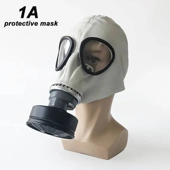 Masque à Gaz 1A Respirat – Masque Respiratoire en Caoutchouc Naturel Haute Qualité, Modèle Z-B-R2V - BLACKBEARD OUTDOOR INDUSTRIES