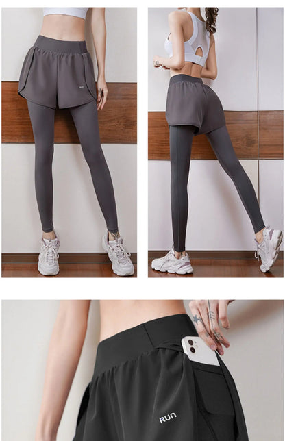 Leggings de Sport Femme avec Poche – Taille Élastique Haute, Yoga, Fitness, Cyclisme, Course - BLACKBEARD OUTDOOR INDUSTRIES