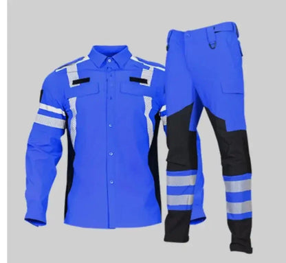 Combinaison de Sauvetage d'Urgence Été – Séchage Rapide, Respirante, Modulable | Bleu, Rouge, Noir