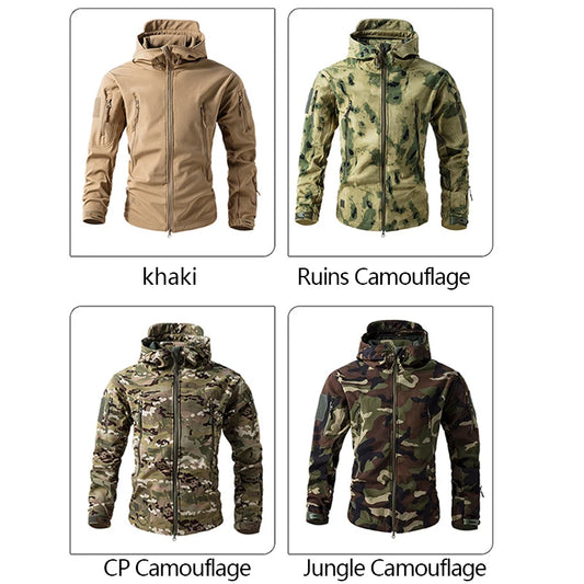 Veste Tactique Soft Shell Homme – Imperméable, Polaire, Camouflage | Chasse & Outdoor - BLACKBEARD OUTDOOR INDUSTRIES