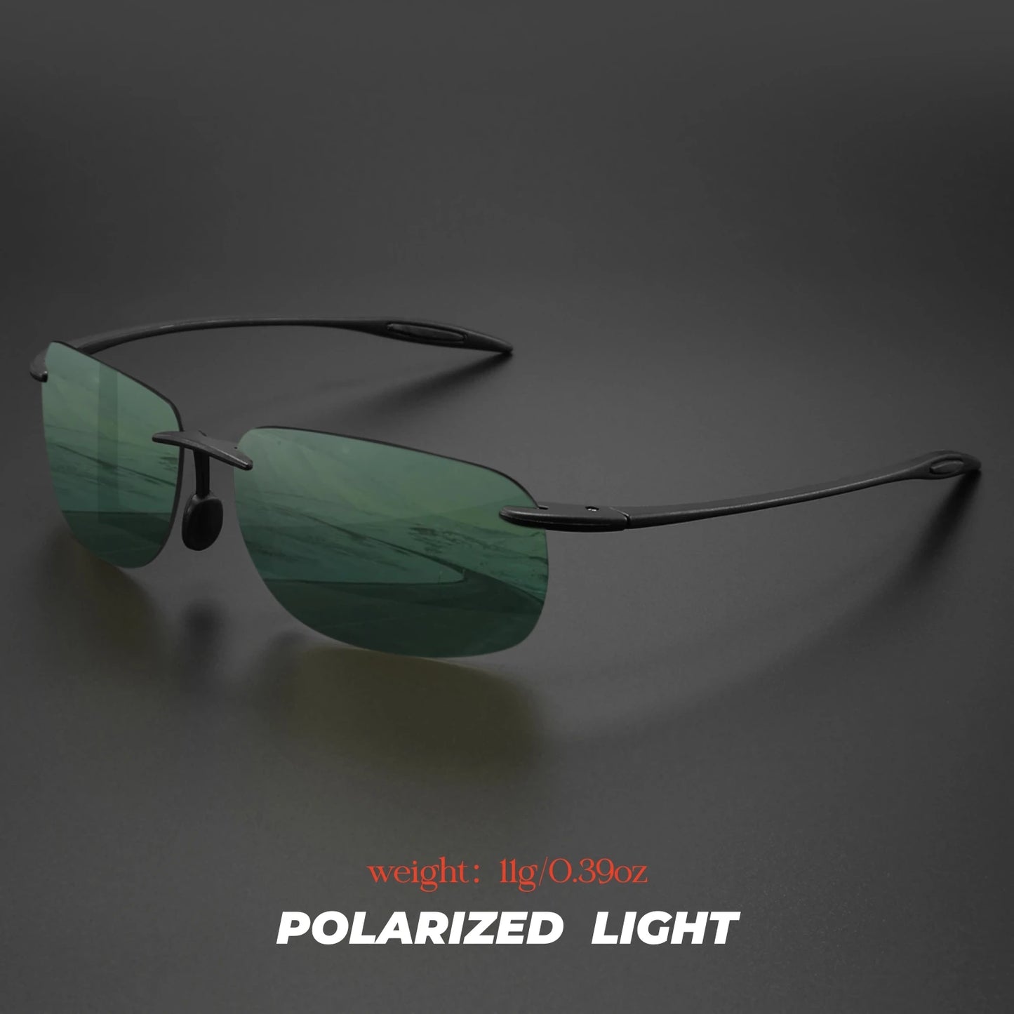 Lunettes Polarisées Ultra-Légères TR90 – Verres TAC UV400 | Conduite, Pêche, Outdoor