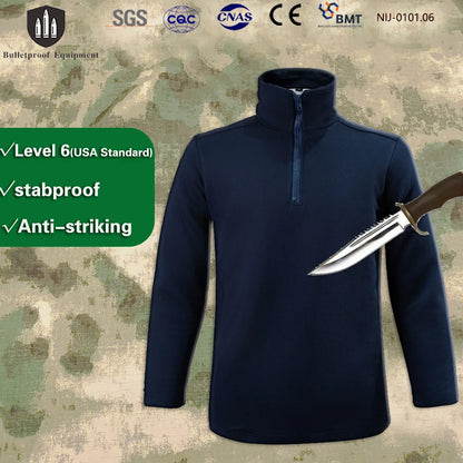 Pull Anti-Couteau EN388 Niveau 5 Léger et Discret