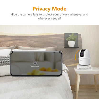 IMOU Ranger 2C 2MP – Caméra de Surveillance WiFi Intérieure à 360° | Babyphone | Détection Humaine | Audio Bidirectionnel | Vision Nocturne Ma boutique