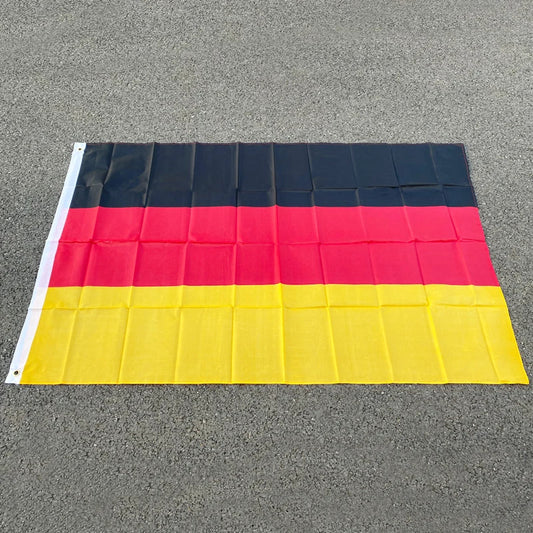 Drapeau de l'Allemagne (Noir, Rouge, Jaune) 90x150 cm - Bannière en Polyester Suspendue pour Décoration BLACKBEARD OUTDOOR INDUSTRIES