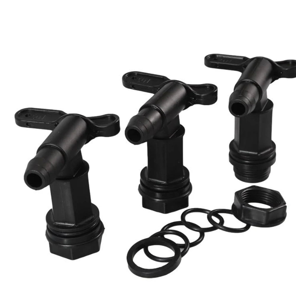 Robinet en plastique pour fût IBC – Raccord de réservoir d’eau/récupérateur d’eau de pluie - BLACKBEARD OUTDOOR INDUSTRIES