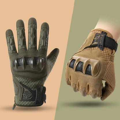 Gants Tactiques Outdoor Homme – Antidérapants, Protection Renforcée, Escalade & Sports CS