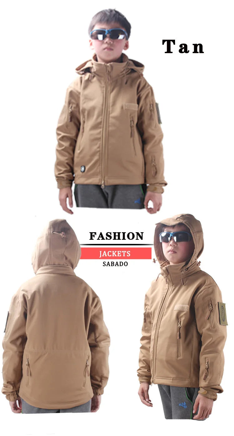 veste softshell tactique enfant Ma boutique