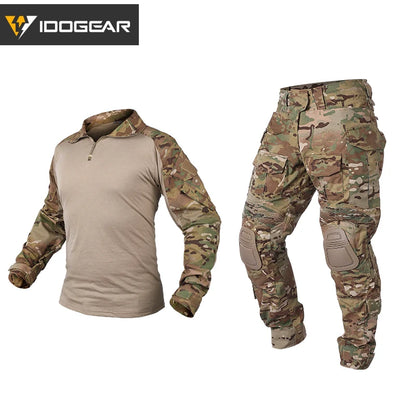 Uniforme Tactique IDOGEAR Gen3 Combat BDU avec Protections Coudes et Genoux - BLACKBEARD OUTDOOR INDUSTRIES