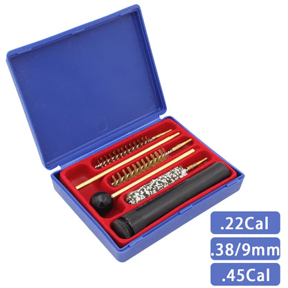 Kit de nettoyage pour canon, 5 pièces – brosses et écouvillon