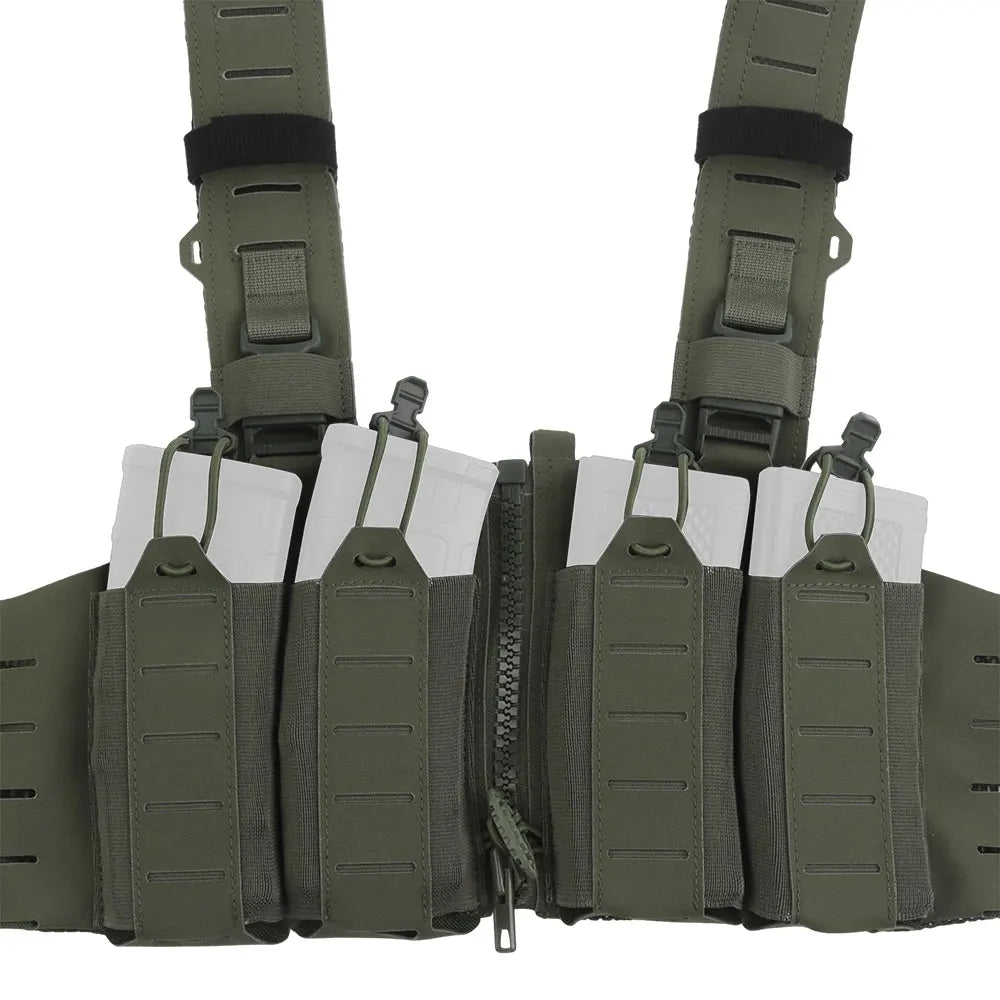 Chest rig tactique MOLLE VE-96 en Cordura – Léger et réglable