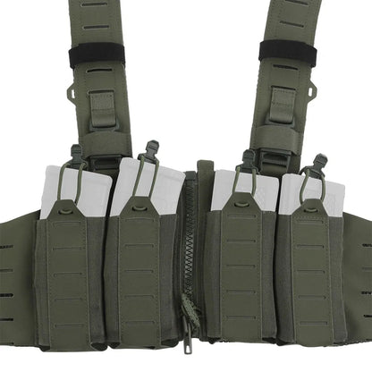 Chest rig tactique MOLLE VE-96 en Cordura – Léger et réglable