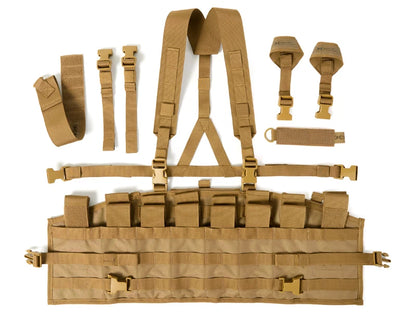 Chest rig tactique TAP MOLLE II – Panneau modulaire réglable