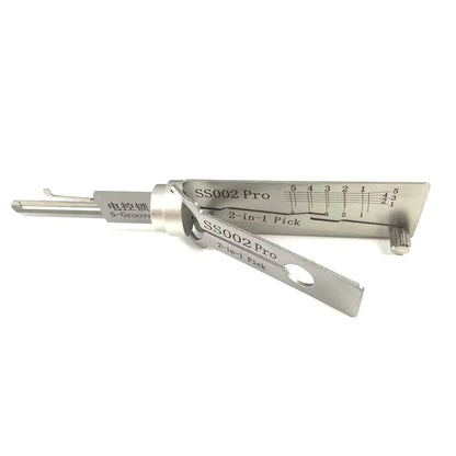 Kit de crochetage 2 en 1 SS001 SS002 SS003 - Outils de précision pour déverrouillage de serrure et portes - BLACKBEARD OUTDOOR INDUSTRIES