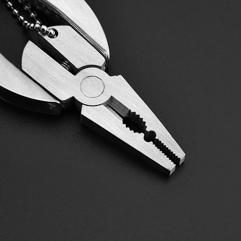 Outdoor Mini Folding Muilti-functional Plier Clamp Keychain Outdoor Hiking Tool Pocket Multitools Knife BLACKBEARD OUTDOOR INDUSTRIES