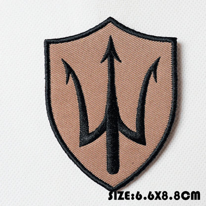 Patch Tactique Brodé SEALS DEVGRU NSWDG – Écusson Velcro Militaire