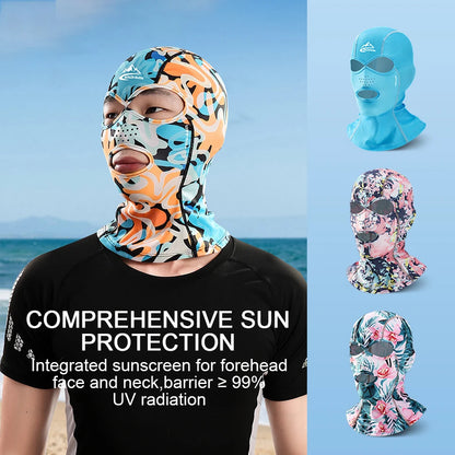 Cagoule Anti-UV Natation & Outdoor – Protection Solaire UPF50+ Unisexe