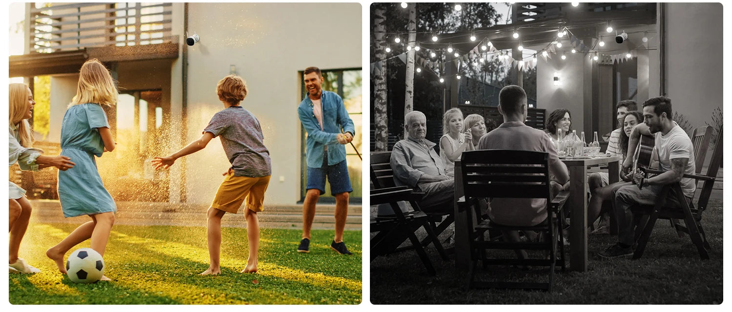 Lot de 3 Caméras IMOU Bullet 2C 4MP – Caméra WiFi Extérieure avec Détection Humaine IA, Vision Nocturne 30m & Étanchéité IP67 Ma boutique