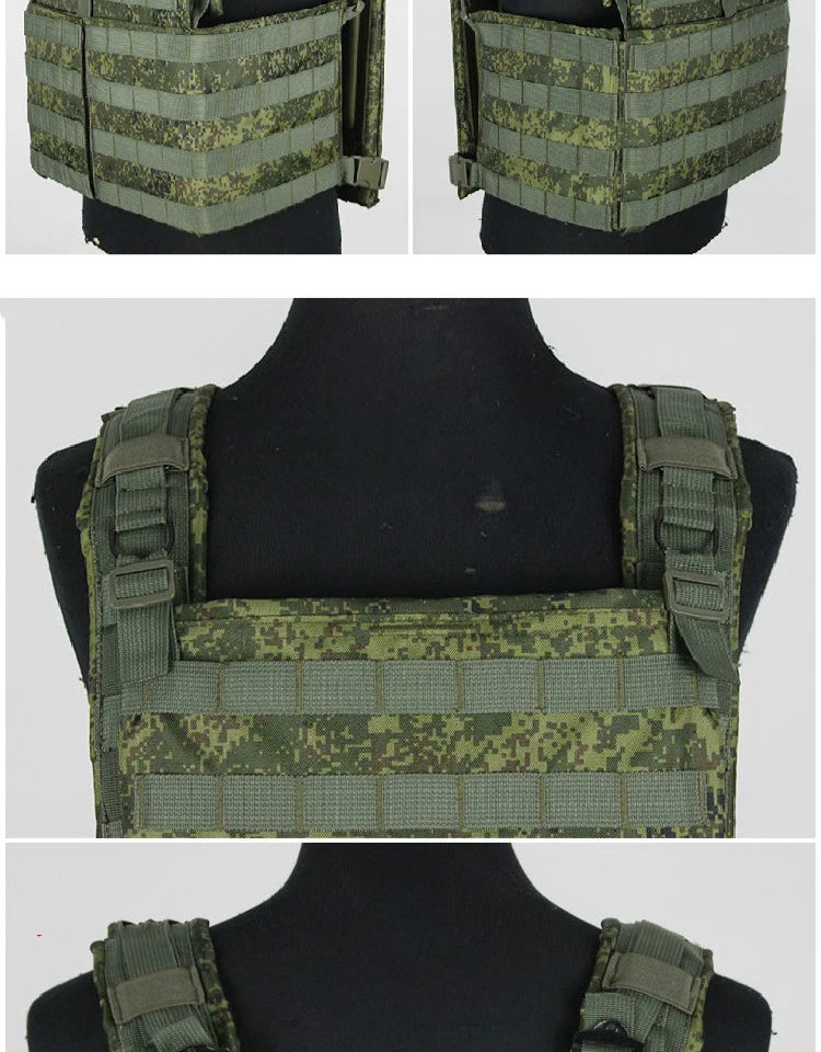 Gilet Tactique Russe 6B46 EMR – Système MOLLE Modulaire avec Plaques EVA & Poches AK - BLACKBEARD OUTDOOR INDUSTRIES