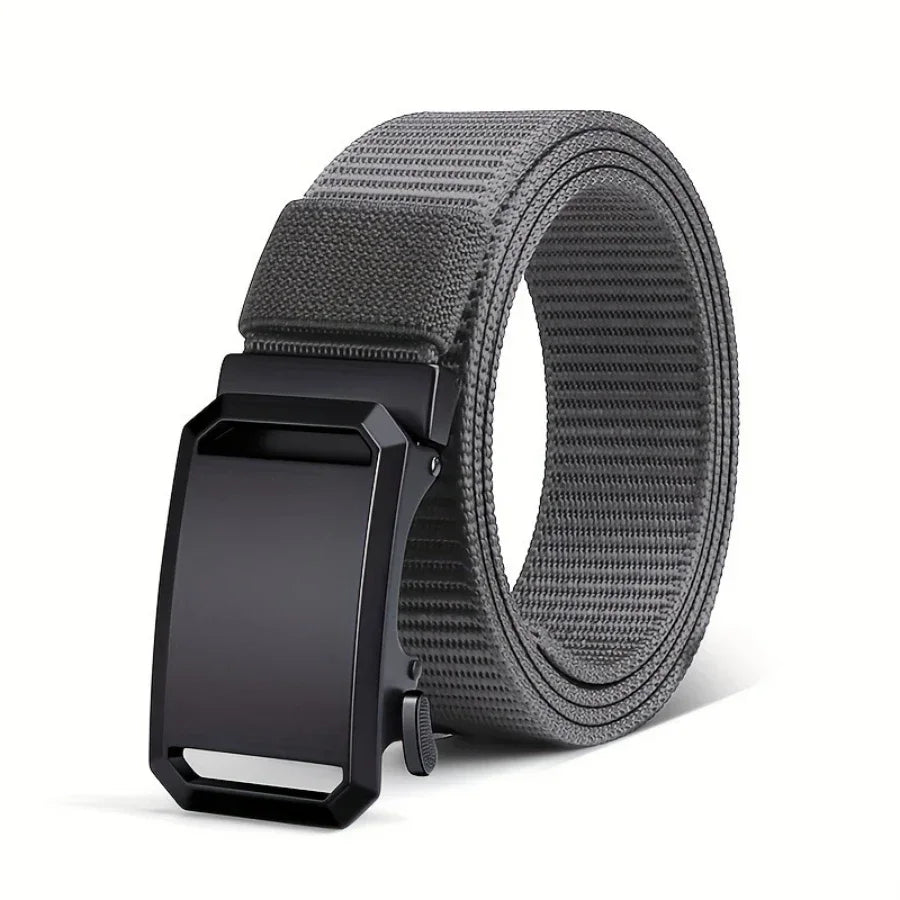 Ceinture Automatique à Boucle – Ceinture en Toile Tactique, Casual et Outdoor pour Homme, Idéale pour le Travail, l’Entraînement Militaire et les Activités de Plein Air - BLACKBEARD OUTDOOR INDUSTRIES