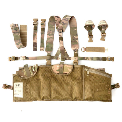 Chest rig tactique TAP MOLLE II – Panneau modulaire réglable