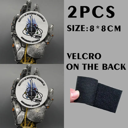 Patch Gendarmerie Nationale Brodé — Velcro ou Thermocollant - BLACKBEARD OUTDOOR INDUSTRIES