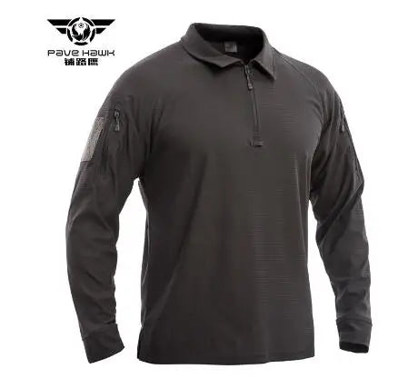 T-shirt tactique homme Pave Hawk PLY79 à manches longues