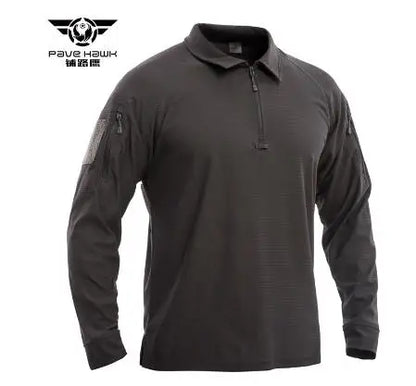 T-shirt tactique homme Pave Hawk PLY79 à manches longues