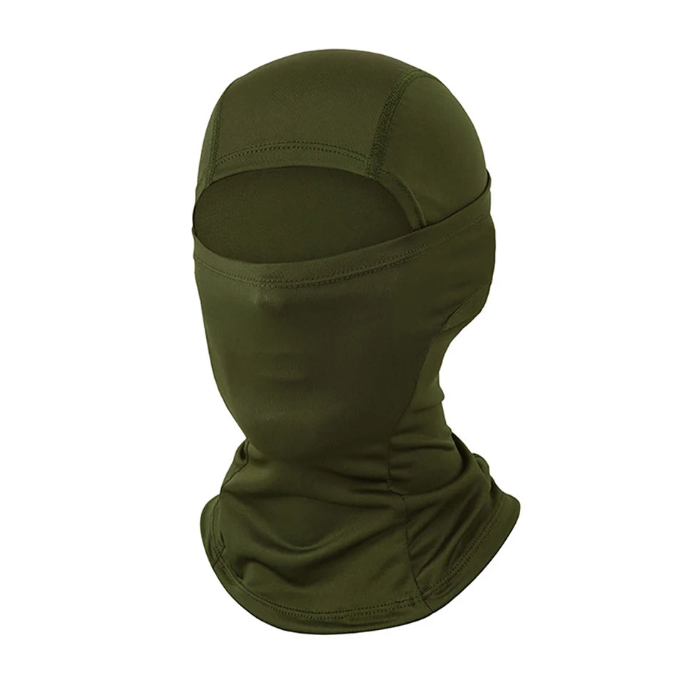 Cagoule anti-UV vélo et moto, masque visage et cou