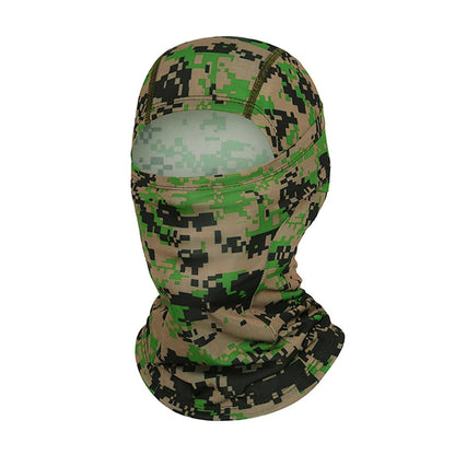 Cagoule anti-UV vélo et moto, masque visage et cou