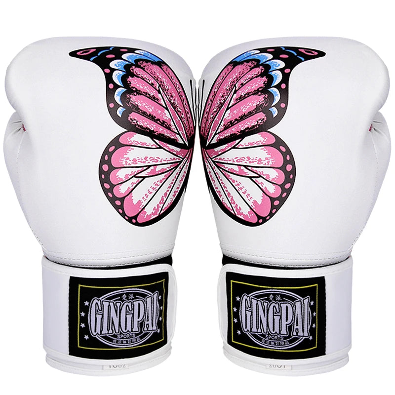 Gants de Boxe Femme & Enfant Cuir PU – Kickboxing, Muay Thai, Sparring | 6 à 12 oz | Rose, Blanc, Vert - BLACKBEARD OUTDOOR INDUSTRIES