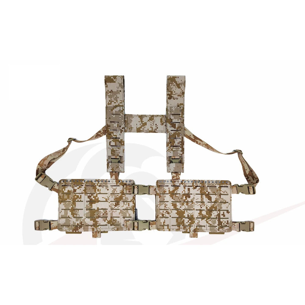 Chest Rig Tactique Style Spiritus Systems Fat Strap MK4 – Gilet MOLLE Unisexe | Airsoft, Militaire | 10 Coloris