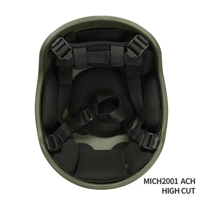 Casque tactique type MICH 2001 / 2002 – ABS, 55 à 60 cm