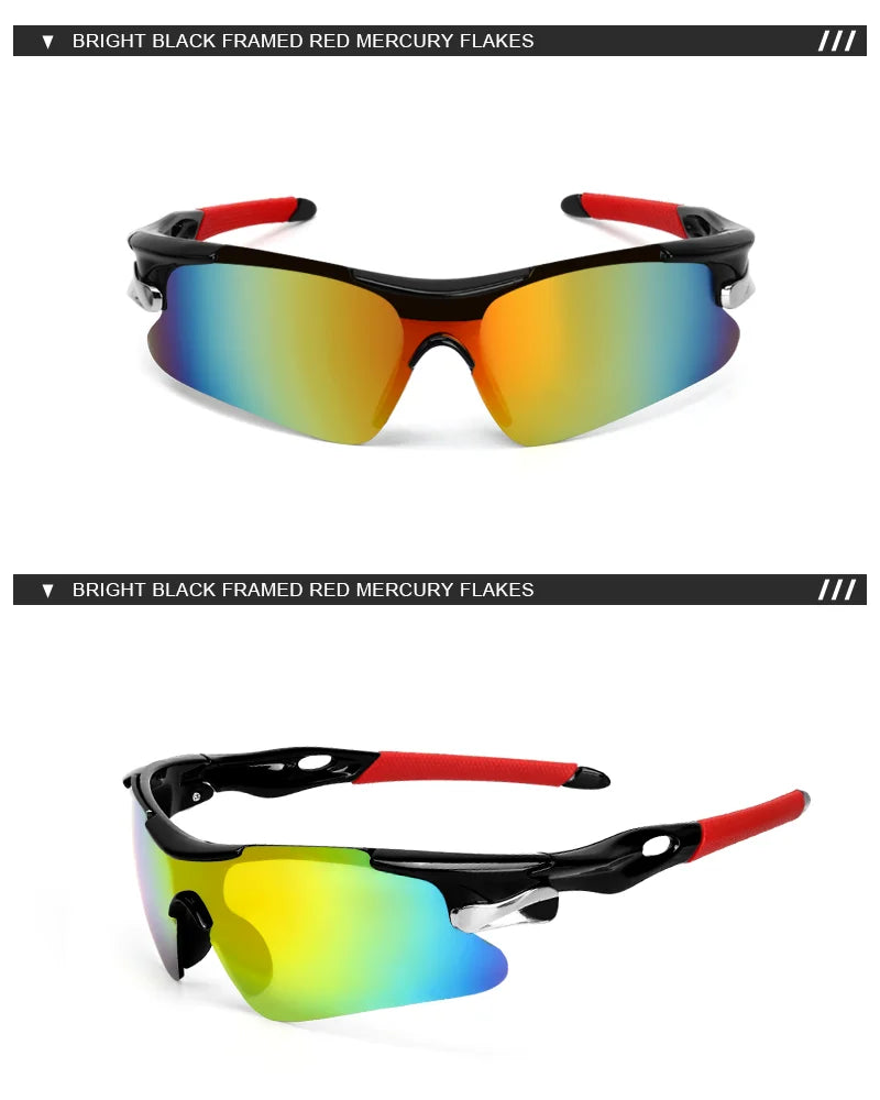 Lunettes de Soleil Sport RIDERACE RR7427 – Cyclisme Route & VTT – Protection UV400 – Unisexe et Résistantes - BLACKBEARD OUTDOOR INDUSTRIES