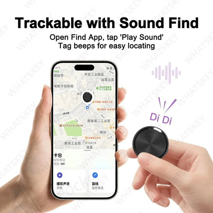 Balise GPS Bluetooth – Compatible Android Find Hub & Google Find My, Porte-Clés