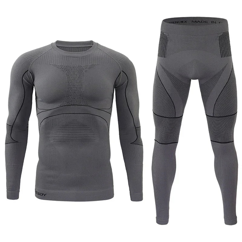 Ensemble Thermique Tactique Fleece Slim Fit – Haut + Pantalon | Randonnée, Chasse, Militaire, Automne Hiver