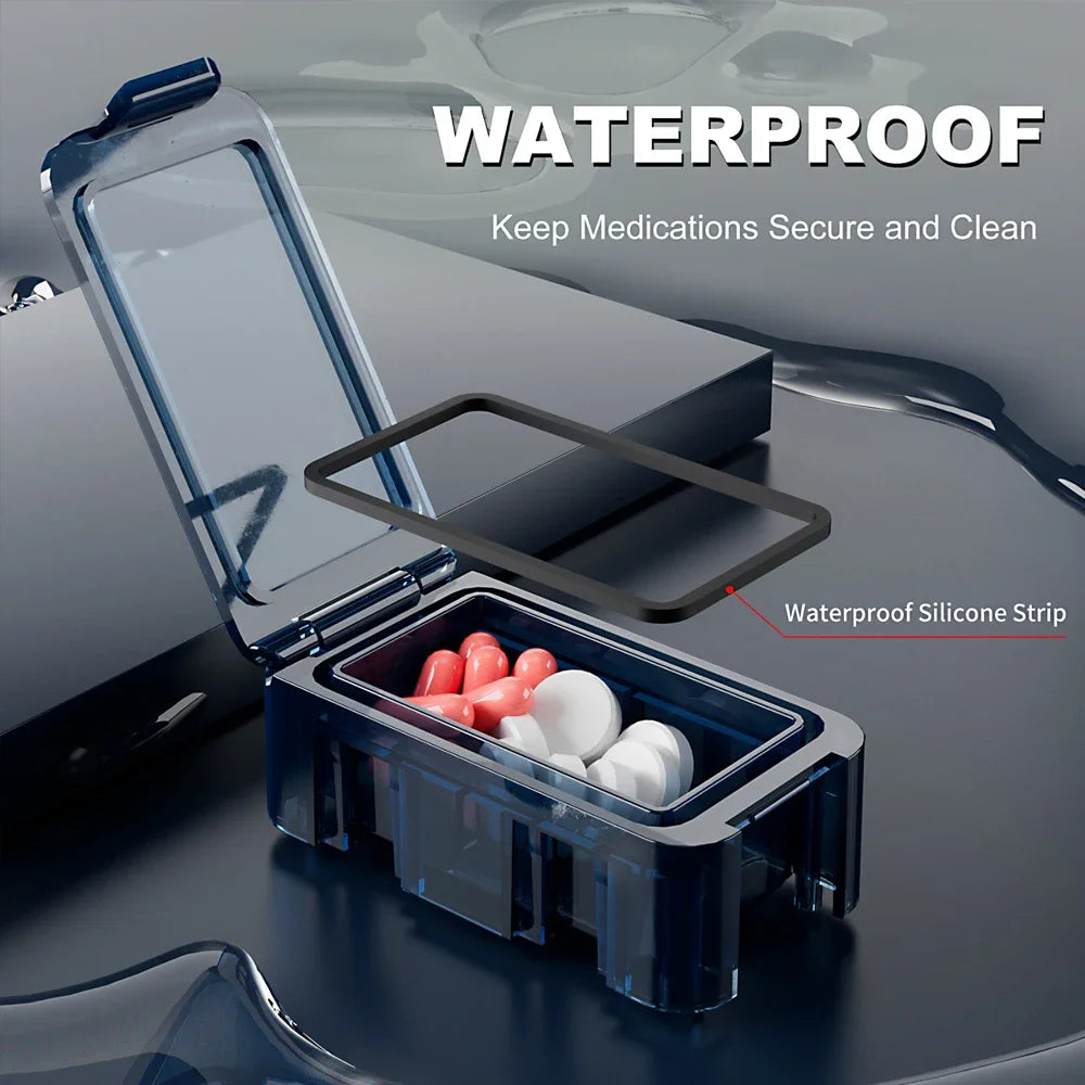 Pilulier Hebdomadaire XXL – Organiseur de Médicaments 7 Jours avec Compartiments Amovibles Ma boutique