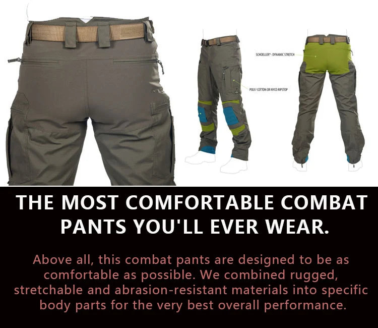 Pantalons Tactiques Cargo Haut de Gamme – Pantalon de Travail Outdoor avec Poches Multiples, Vêtement Polyvalent pour Activités Professionnelles et Sécuritaires BLACKBEARD OUTDOOR INDUSTRIES