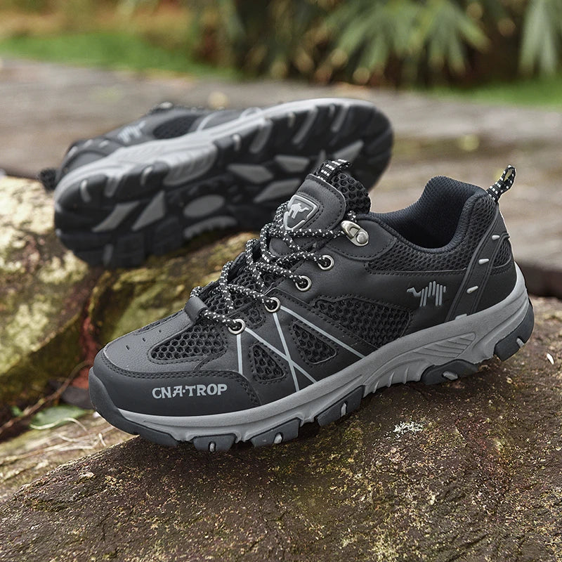 Chaussures de Randonnée Homme - Respirantes en Mesh, Légères et Résistantes - Chaussures de Sport pour Randonnée, Chasse et Activités Tactiques - BLACKBEARD OUTDOOR INDUSTRIES