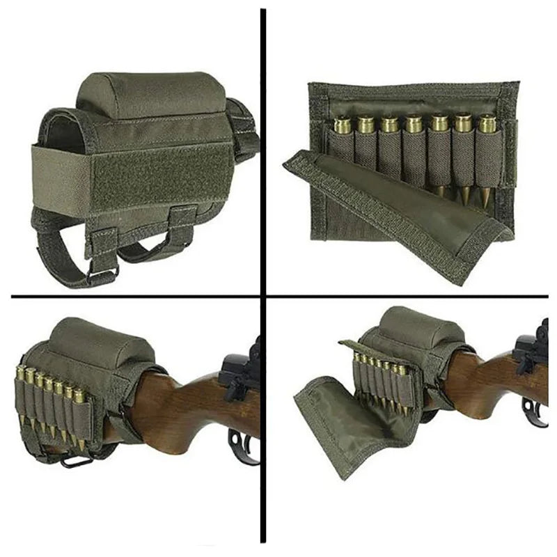 repose-joue  cartouchière tactique pour crosse fusil Ma boutique