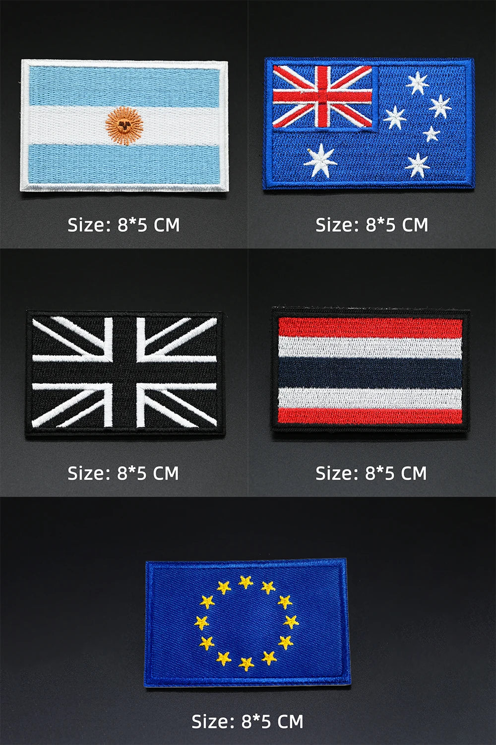 Patches Drapeaux Brodés Tactiques – international - BLACKBEARD OUTDOOR INDUSTRIES
