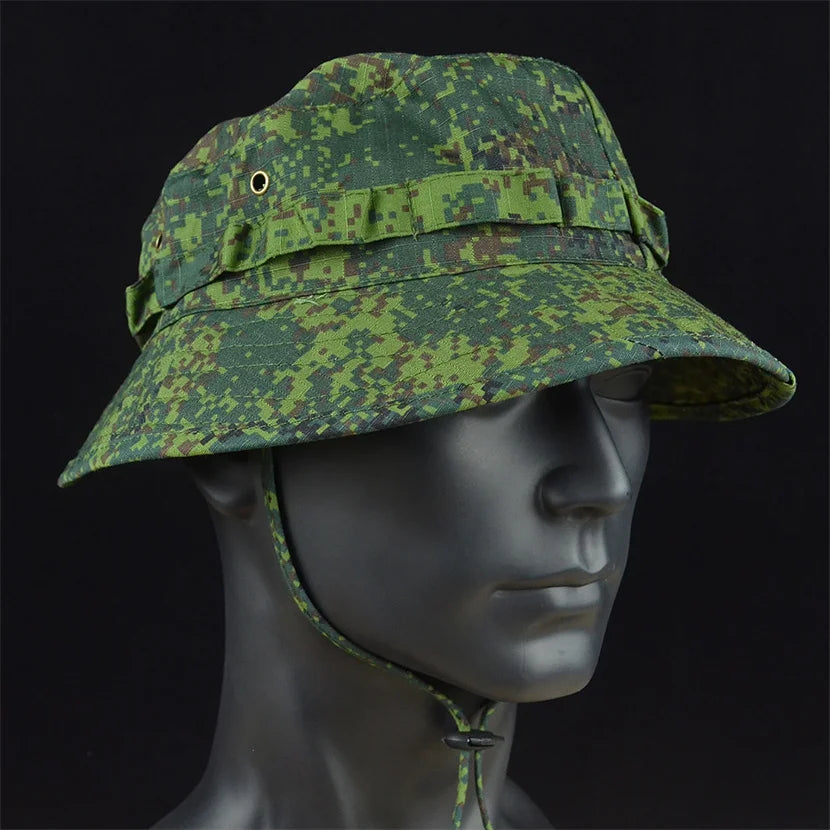 Chapeau Tactique Boonie Camouflage pour Homme – Idéal Chasse, Pêche, Randonnée & Airsoft - BLACKBEARD OUTDOOR INDUSTRIES