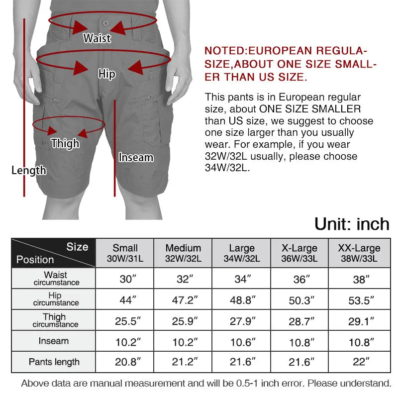 Short tactique IDOGEAR multi poches stretch léger outdoor - BLACKBEARD OUTDOOR INDUSTRIES