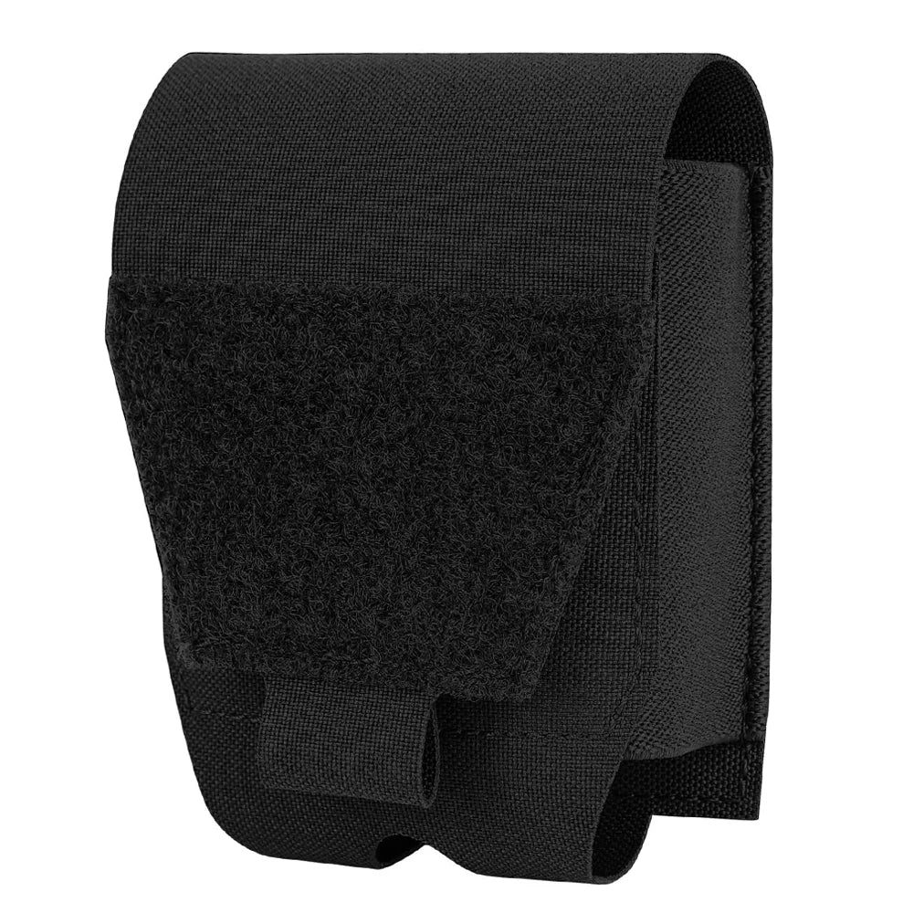 Porte-menottes MOLLE en nylon 500D, ouverture rapide, noir, sable ou vert
