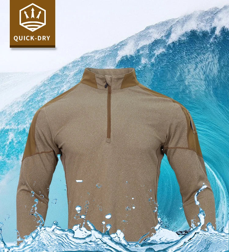 Emersongear BlueLabel Tactical Hunter Polo Manches Longues - BLACKBEARD OUTDOOR INDUSTRIES