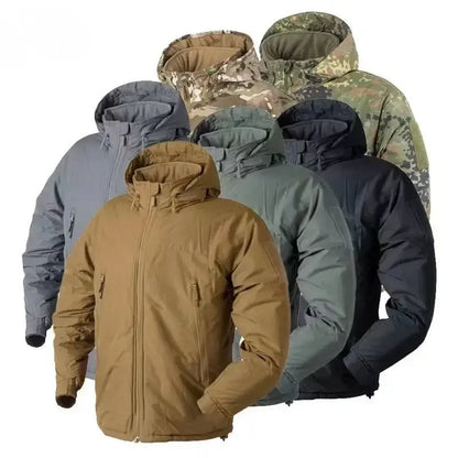 Veste d'Hiver Homme Niveau 7 - Parka Tactique à Duvet, Chaude, Imperméable, Coupe-vent, pour Chasse, Randonnée et Activités en Plein Air - BLACKBEARD OUTDOOR INDUSTRIES