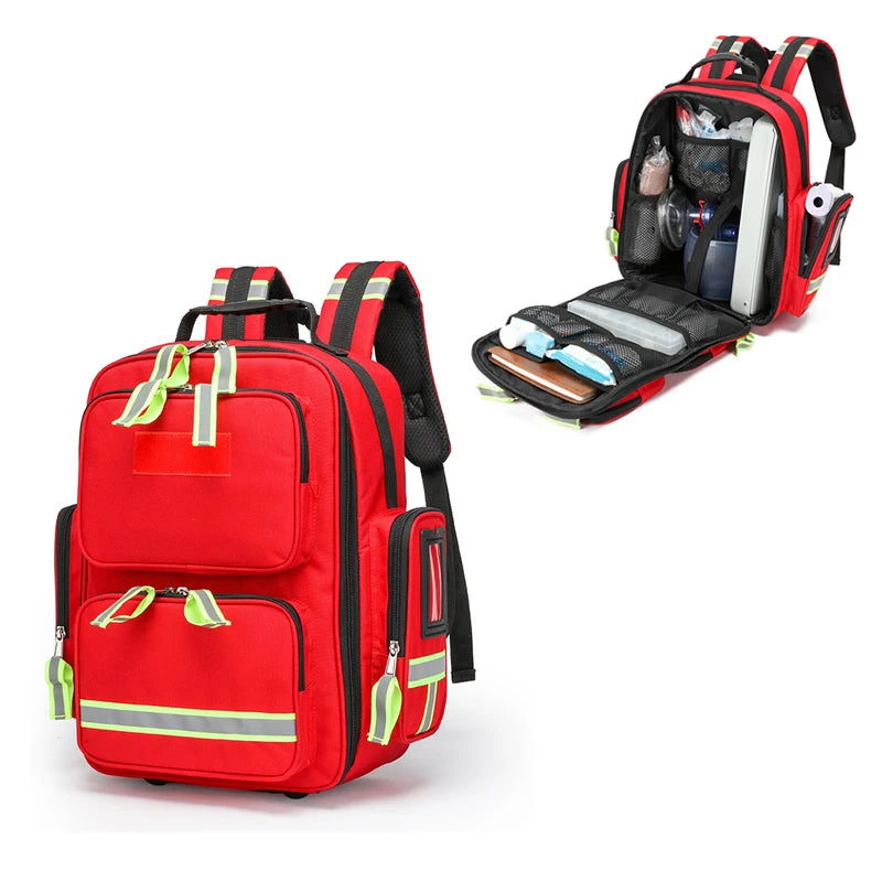 Sac à dos de secours SSIAP multi-compartiments