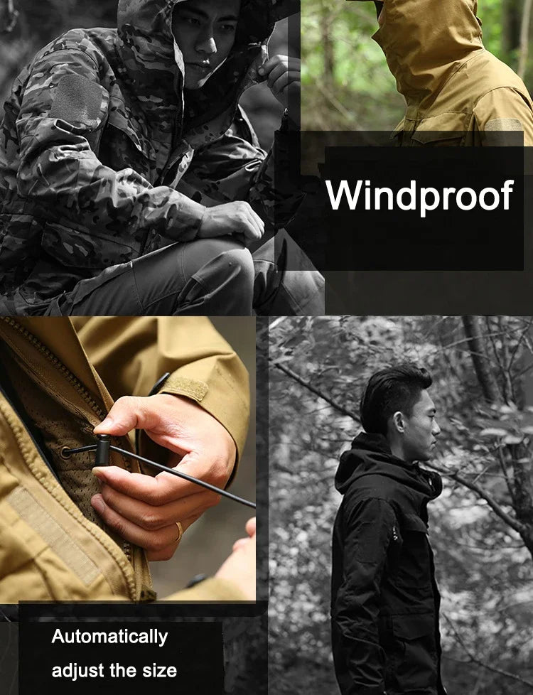 Veste M65 Tactique Militaire Homme – Hiver | Imperméable, Polaire, Chaude & Résistante - BLACKBEARD OUTDOOR INDUSTRIES