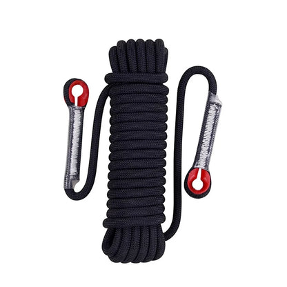 8mm Safety Life Rope Climbing Rope Static Rock Mountaineering Rope Outdoor Survival Fire Escape Car Rescue 10m 20m 30m 40m - BLACKBEARD OUTDOOR INDUSTRIES