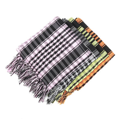 Shemagh Keffiyeh Tactique Désert – Écharpe Tête & Cou Unisexe 98x98 cm Polyester